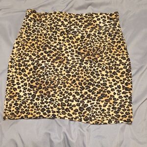 3 For $30 Leopard Print Women's Skirt